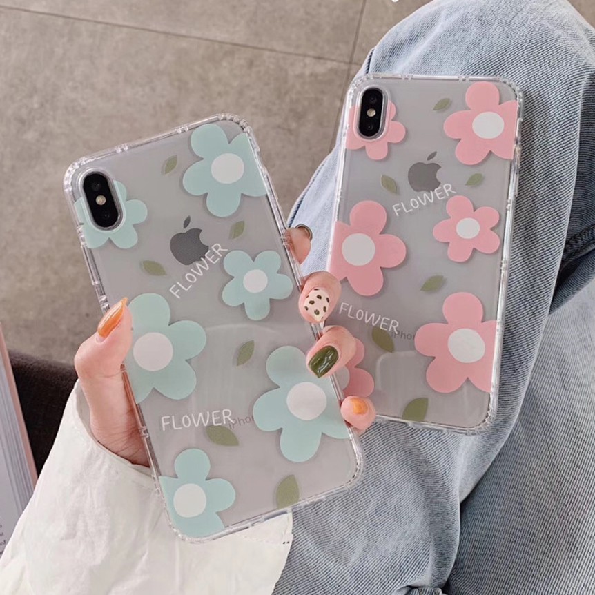 flower anticrack case iphone samsung grand prime a20 oppo