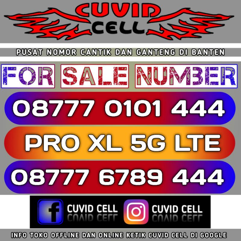 nomor cantik Kartu Perdana XL murah Promo