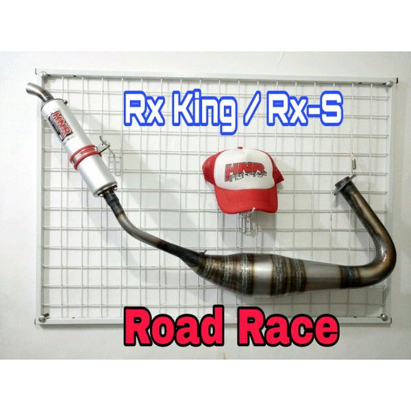 Knalpot Racing Kompetisi Road Race Yamaha Rx King dan Rx Special bahan Plat by HNR Product