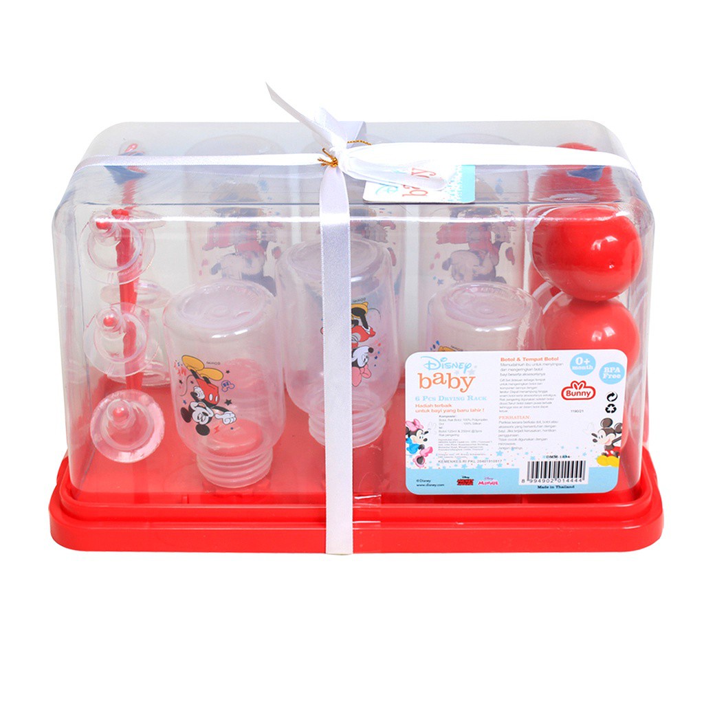 Lusty Bunny Disney Drying Rak Bottle Set Rak Pengering Botol Bayi DMM-1234