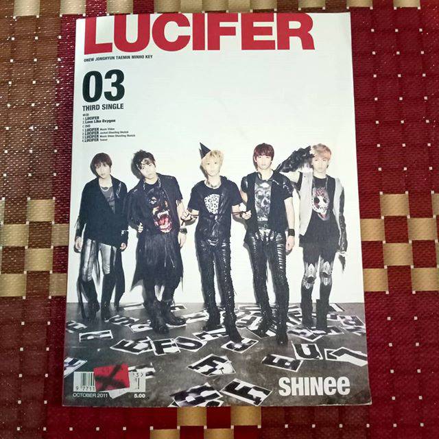 [WTS] SHINEE ALBUM - LUCIFER (JAPAN ALBUM)