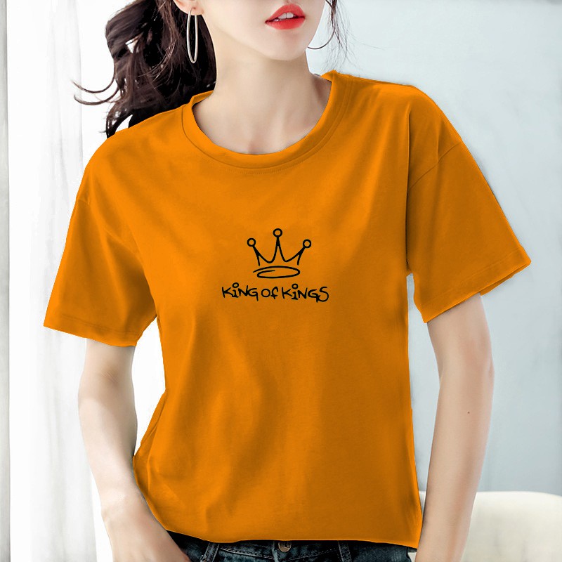 Kaos wanita cotton combed 30s / Baju wanita cotton combed  / Kaos polos wanita lengan pendek Bee109