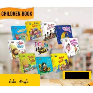 Buku Anak Seri Dongeng Halo Balita - Boardbook