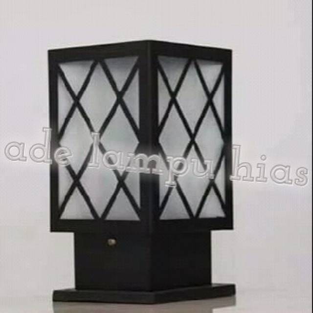Lampu hias taman pilar tembok pagar minimalis. Terbaru murah.PL.26