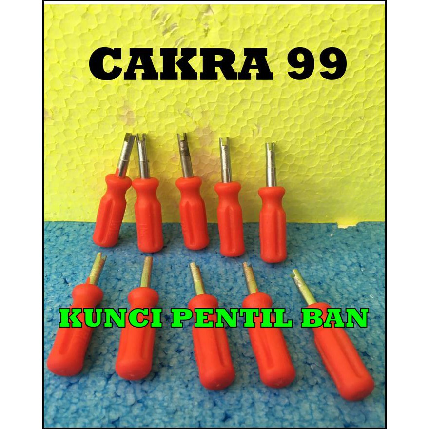 Kunci Pentil Ban Pembuka Pentil Ban Bukaan Pentil Ban Obeng Pentil Ban