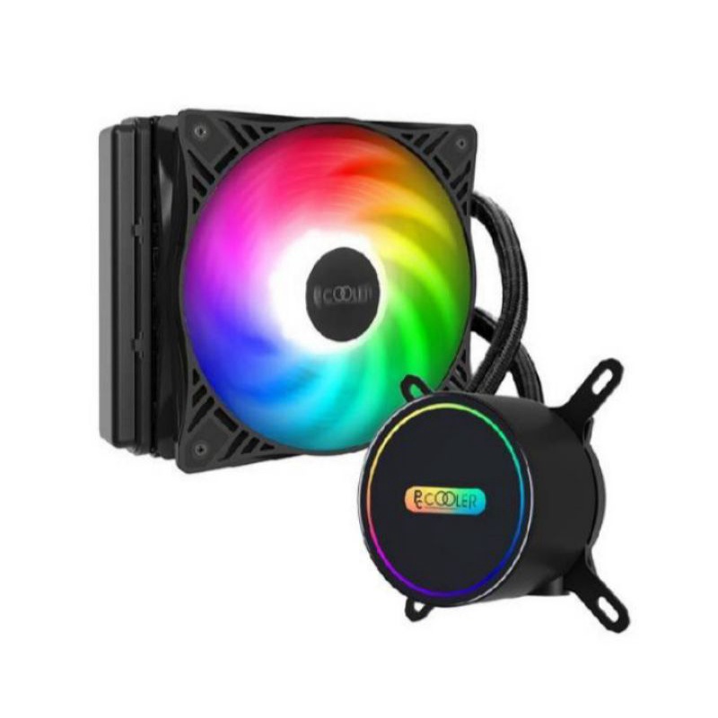 Upgread Cpu Cooler Liquid RGB 120