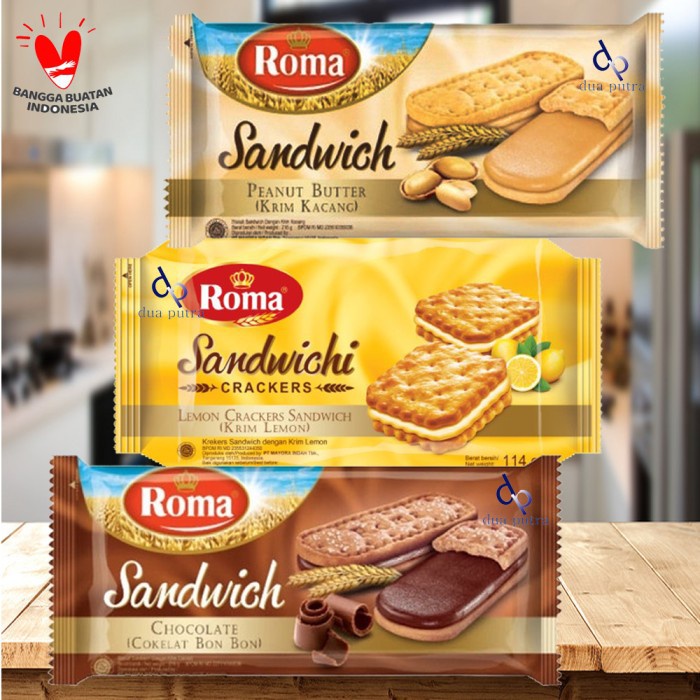 

ROMA BISKUIT SANDWICH BUTTER 216GR ALL VARIAN