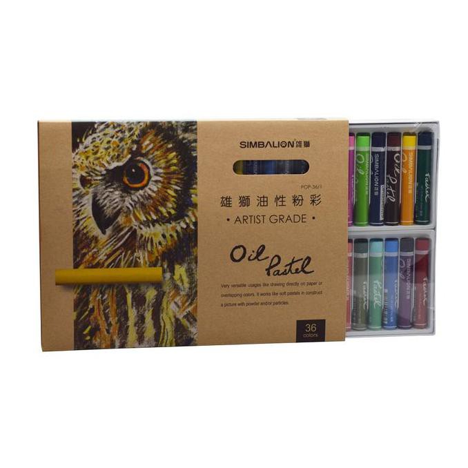 

Simbalion Artist Grade Oil Pastel 36 Color (POP-36)