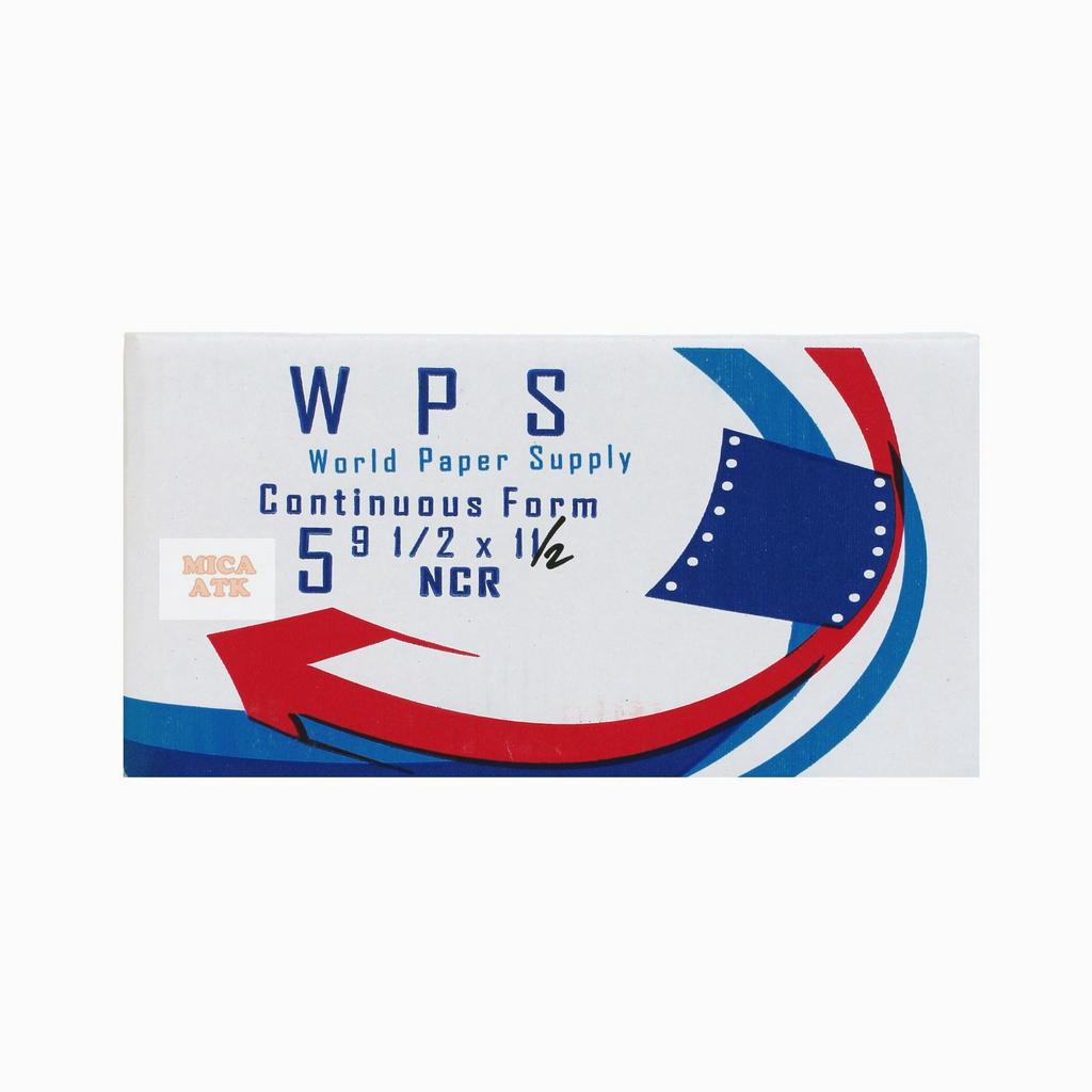 

WPS Continous Form 9 1/2 x 11/2 5Ply/2 [ K5/2 ]