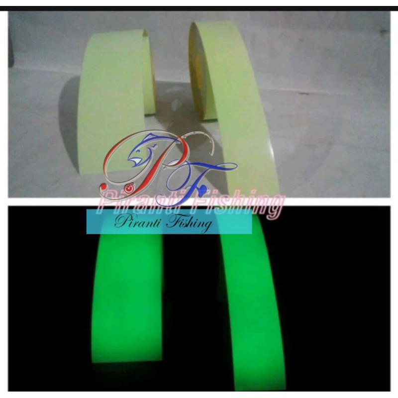 Stiker Glow in The Dark GID For Jig Minnow