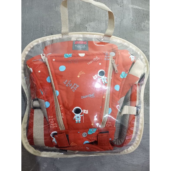 DIALOGUE BABY HIPSEAT GENDONGAN DEPAN 7in1 POSITION PLANET SERIES DGG 4252