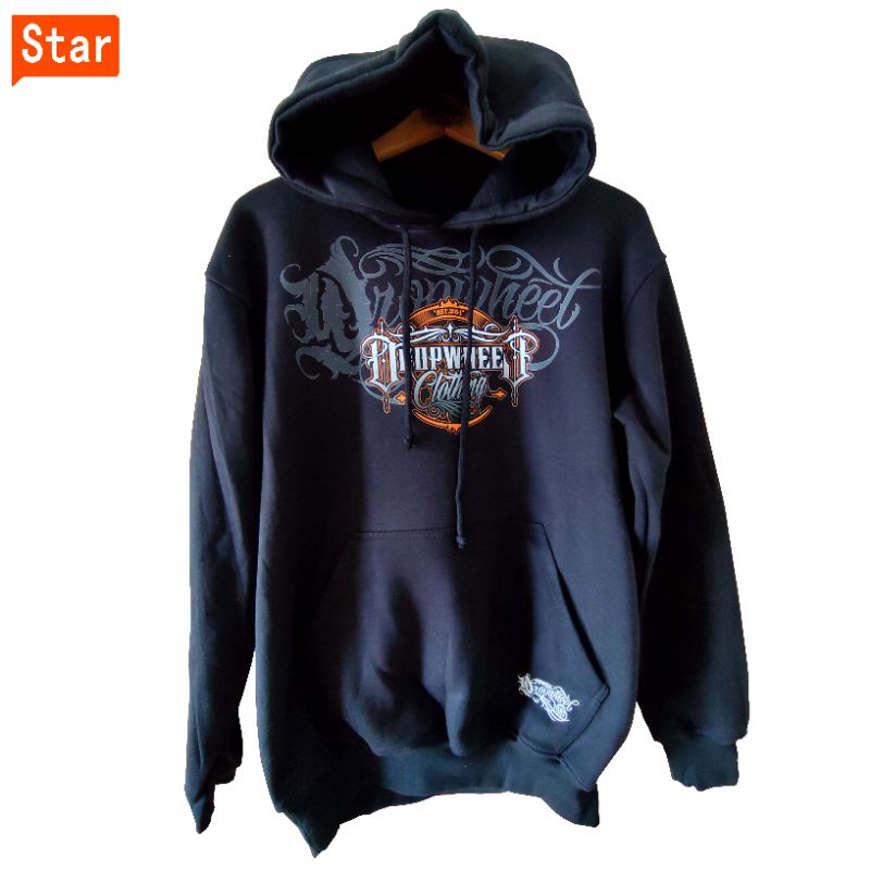 Jaket dropwheel hitam | jaket distro original black | jaket qualitas import | street wear