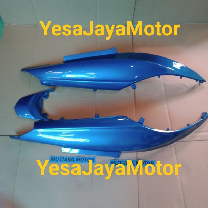 BODY BELAKANG YAMAHA MIO J WARNA BIRU / BODY MIO GT BIRU