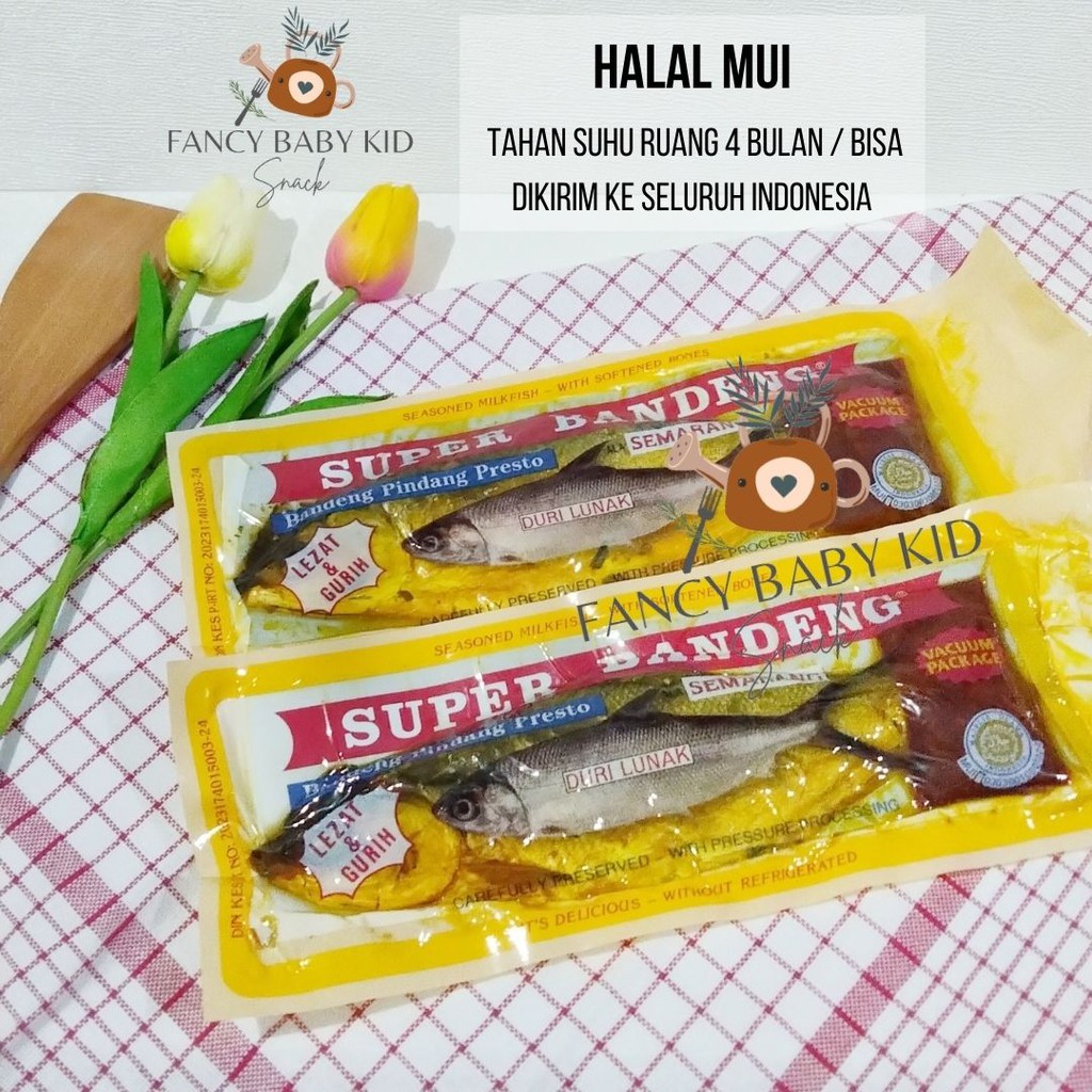 

GROSIR SUPER BANDENG PRESTO 250gr DURI LUNAK