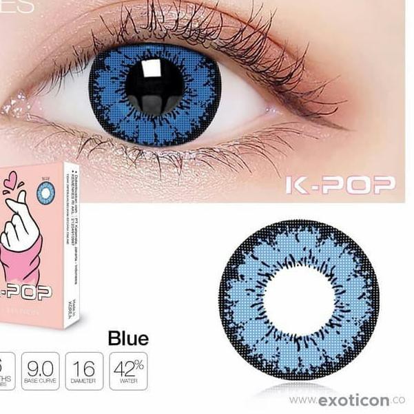 ❆ KPOP SOFTLENS BY EXOTICON / BISA MINUS - GREY NORMAL ❂