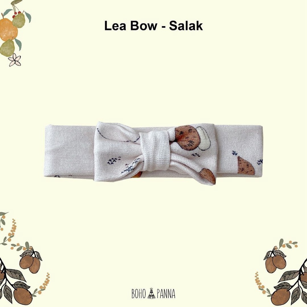 BOHOPANNA Lea Bow Print  Bandana Pita Kecil Bayi Motif