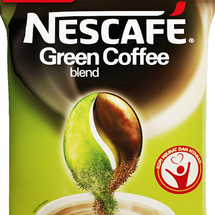 Nescafe Green Coffee Blend (isi 10 sachet) / Kopi Hijau Instan - kkp631