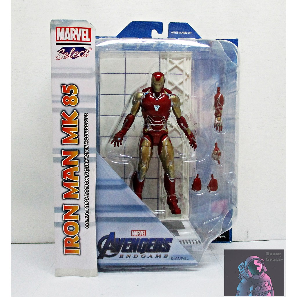 Action Figure Marvel Select Ironman Mark 85