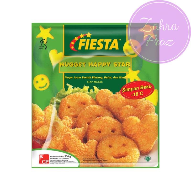 

FIESTA NUGGET HAPPY STAR 500 GR