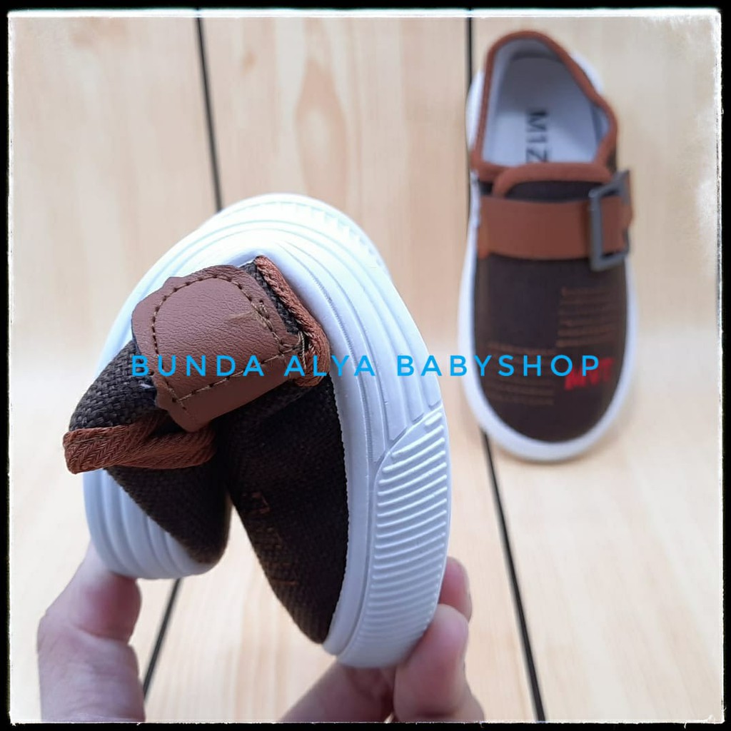 Sepatu Anak Laki Laki IMPORT 1 - 7 Tahun COKLAT Sepatu Anak Cowok Premium MVT Size 21 - 35