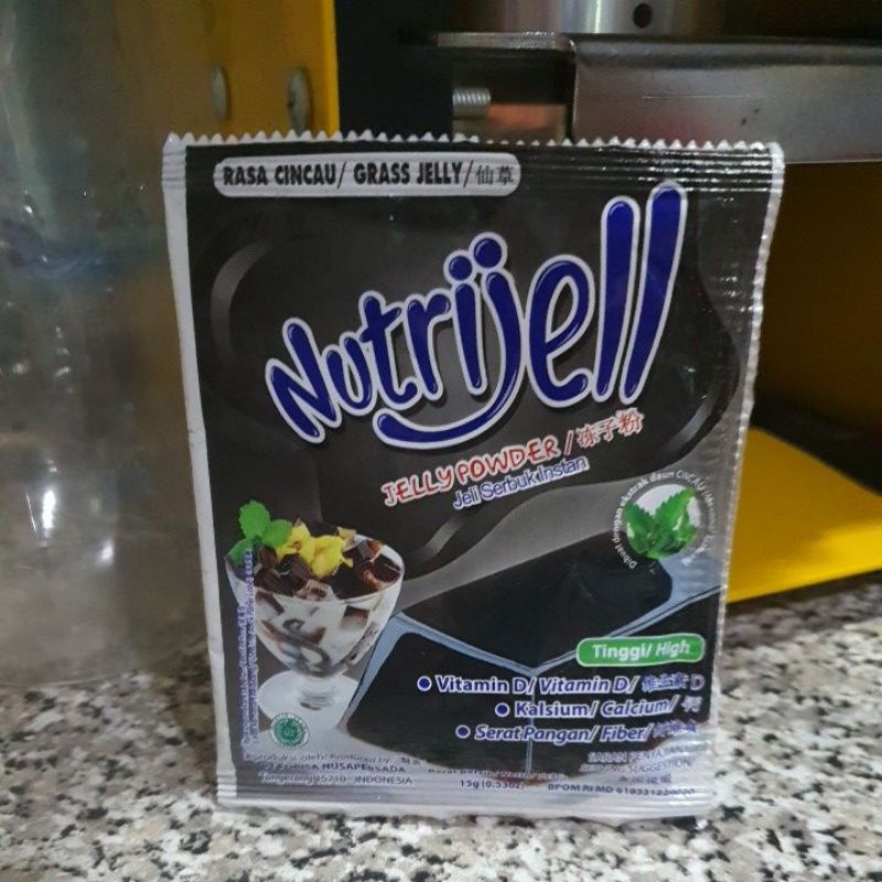 

Nutrijell Jelly Powder Grass Jelly 15gr