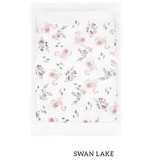 Little Palmerhaus Tottori Premium Baby Towel / Handuk bayi Tottori-Swan lake