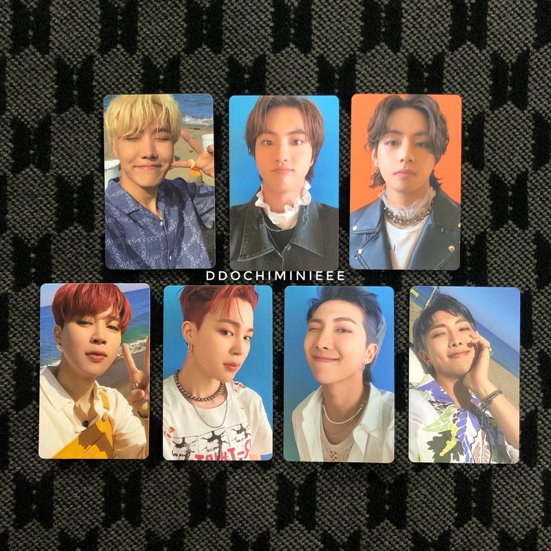 [READY STOCK] BTS Butter Album Photocard PC Unsealed Sharing RM Jin Jhope Jimin Taehyung V Jungkook 