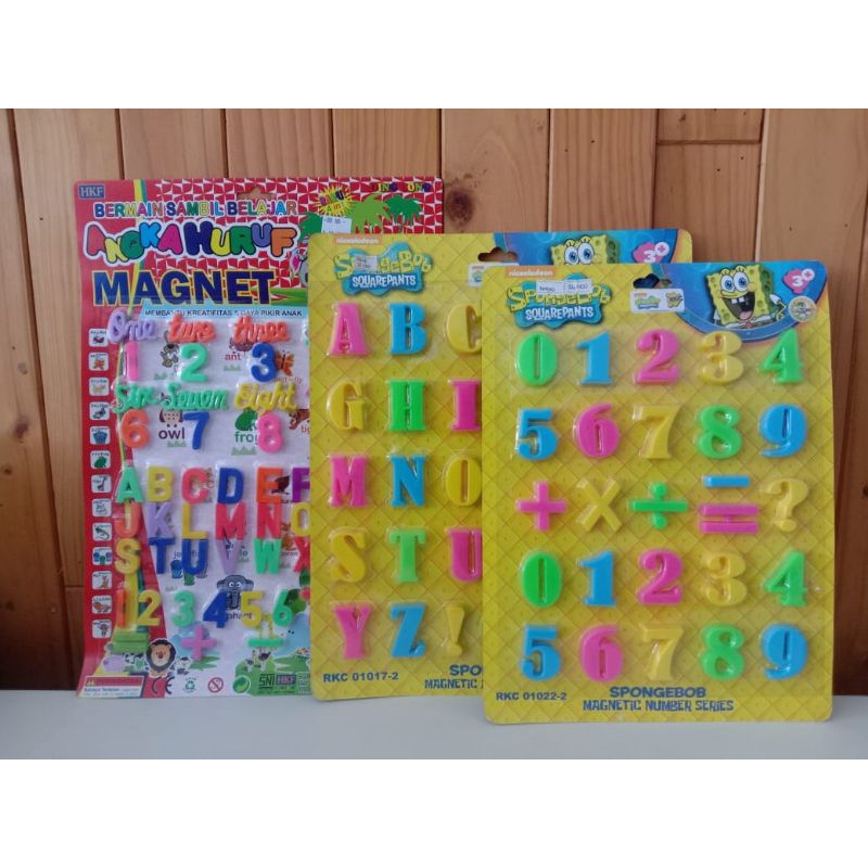 Mainan edukasi anak angka+huruf+angka huruf