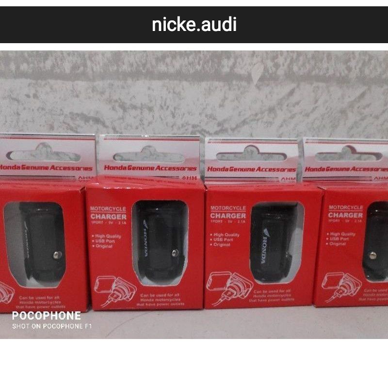 CHARGER USB MOTOR HONDA / USB PORT / COLOKAN USB MOTOR HONDA PCX150 ADV GENIO SCOOPY BEAT