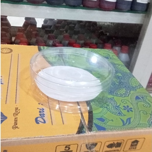 Toples Plastik Kue Kering / Nastar - Bulat (250 gr)