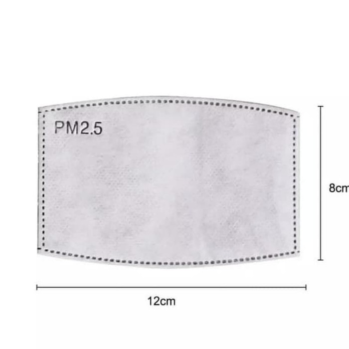 Filter Masker Pm 2.5 Dewasa Hepa Filter N95 Per 2 Lembar bisa bowin