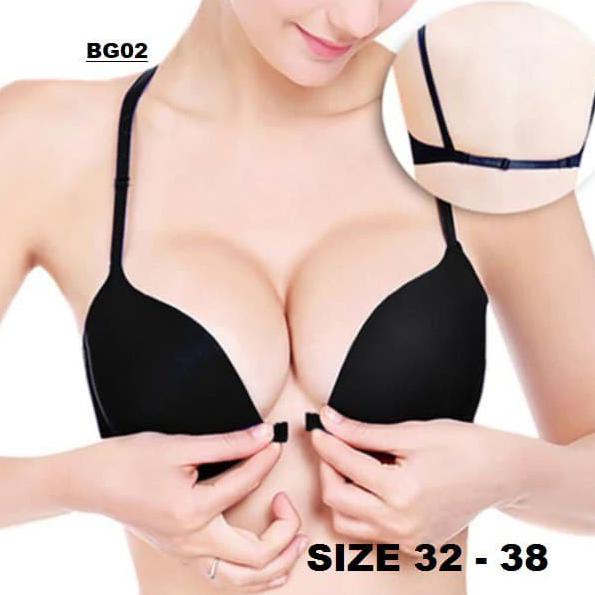Lingerie Murah Baju Wanita Sexy Front Open Bra Kawat/Buka Depan Bg