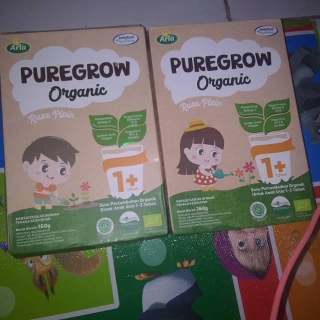 

puregrow organic girl/boy 360gr