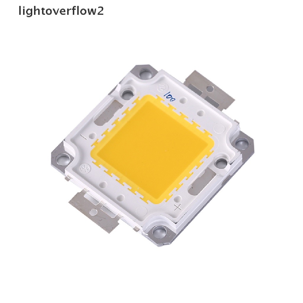 (Light2) 1pc Chip Lampu Led Cob Dc 10w 20w 30w 50w 70w 100w 2 Warna