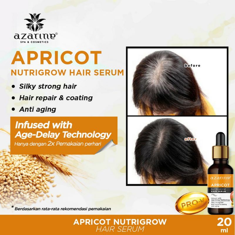 AZARINE APRICOT NUTRIGROW HAIR SERUM 20ml