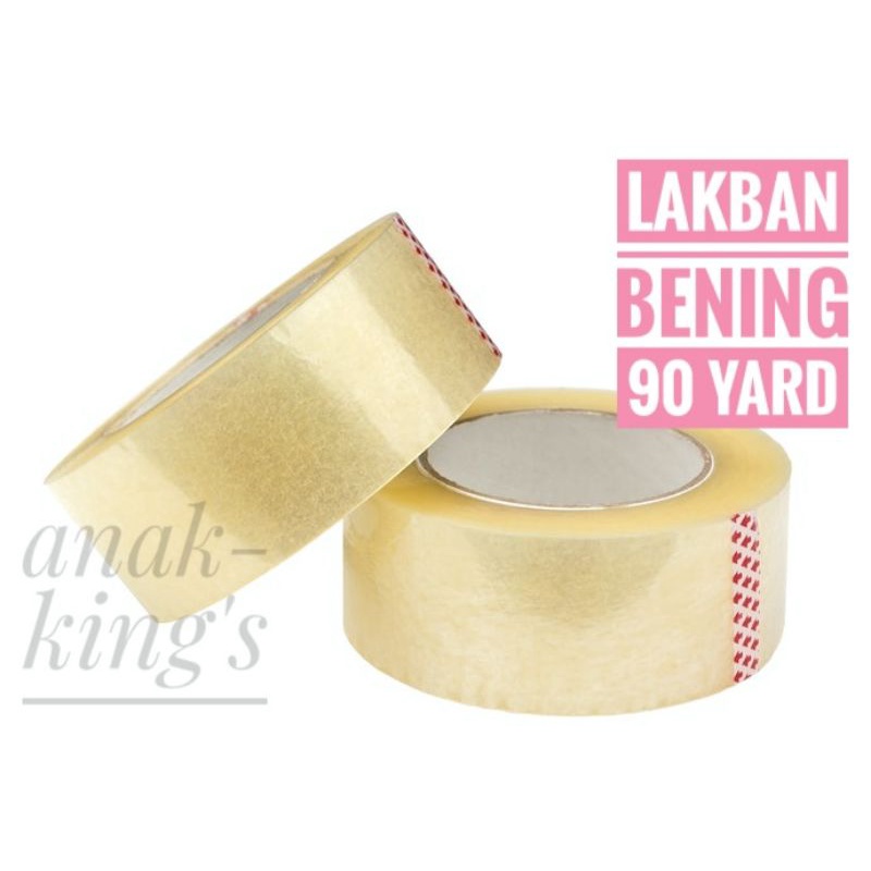 

Lakban Bening 2 inci RANDOM Kwalitas Premium 90 yard