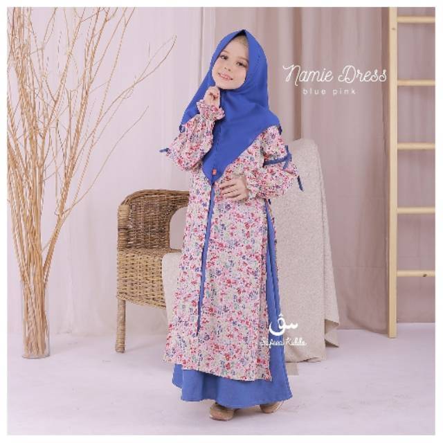 Gamis Anak  Safeea Kiddo - Namie Dress | Baju Muslim Anak Safeea Kiddo