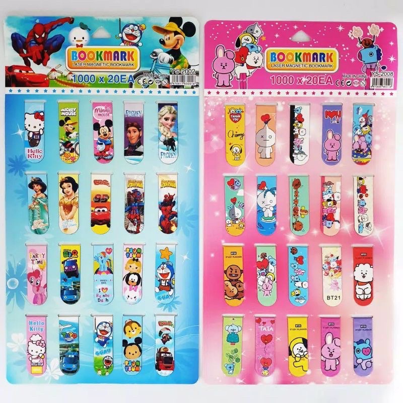

pembatas magnet buku pembatas buku sticky notes stikynote pembatas murah
