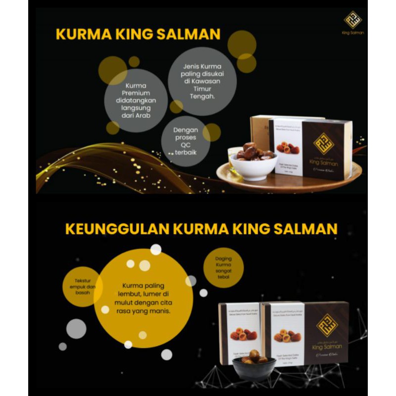 

Kurma King Salman Premium Import 415 gr