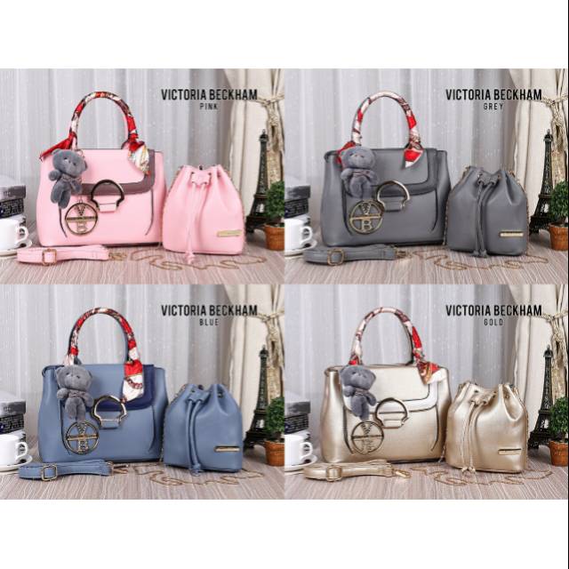 HANDBAG WANITA 2IN1 VICTORIA BECKHAM + TAS SELEMPANG
