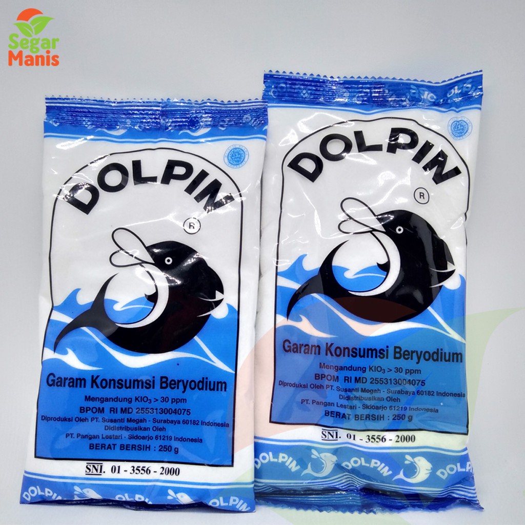 

Garam Dolphin Kemasan 250gr