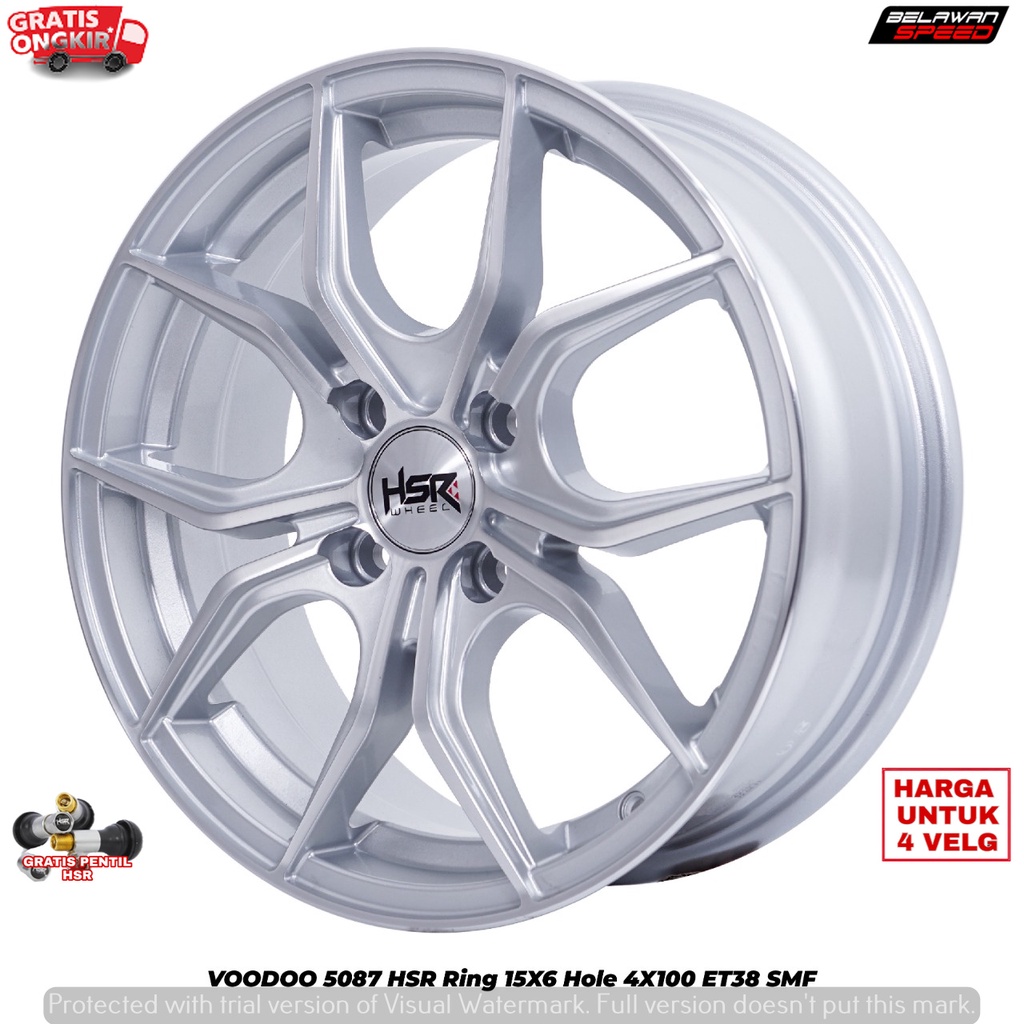 PELEK MOBIL MURAH VELG MOBIL RING 15 UNTUK HONDA JAZZ BRIO KARIMUN VIOS IGNIS R15 HSR VOODOO