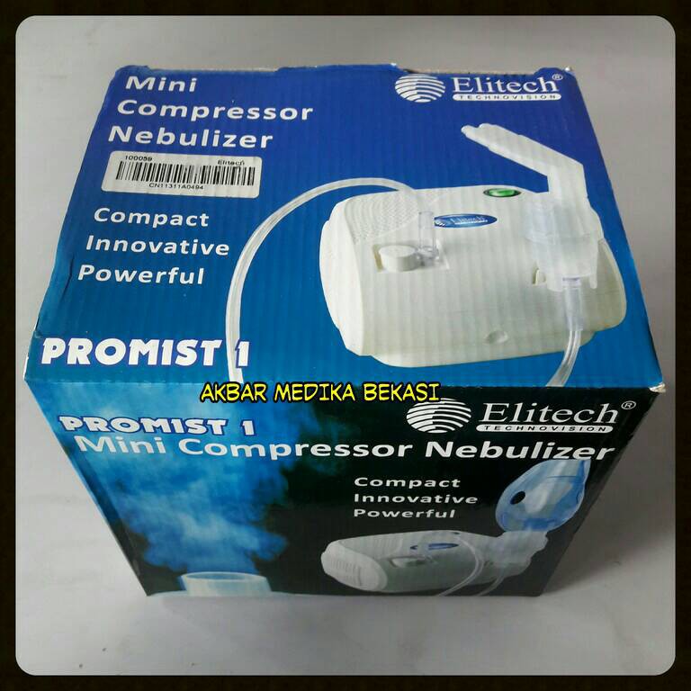Elitech Promist 1 Mini Compressor Nebulizer Buatan Indonesia Tercinta
