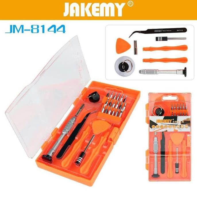 Obeng Tool Set Merek Jakemy Jm-8144 Original