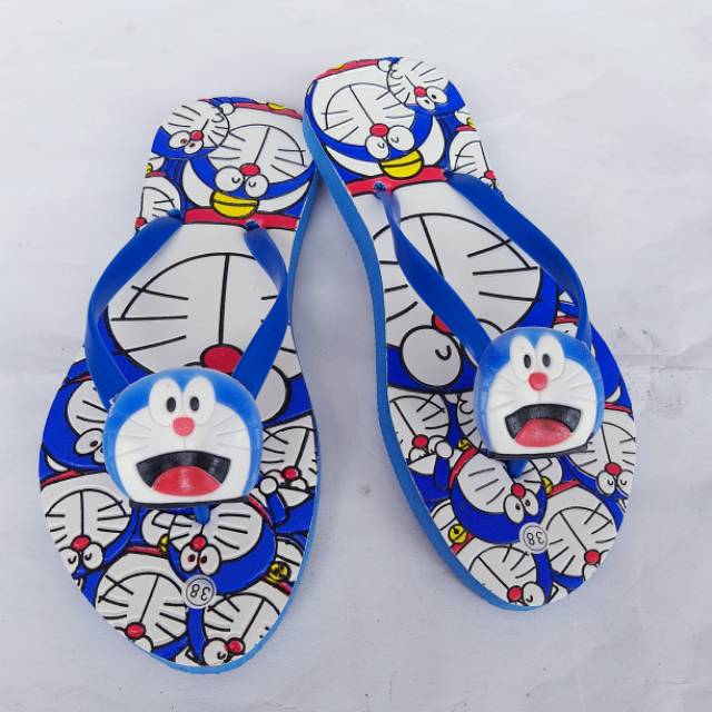 SANDAL DORAEMON KARTUN