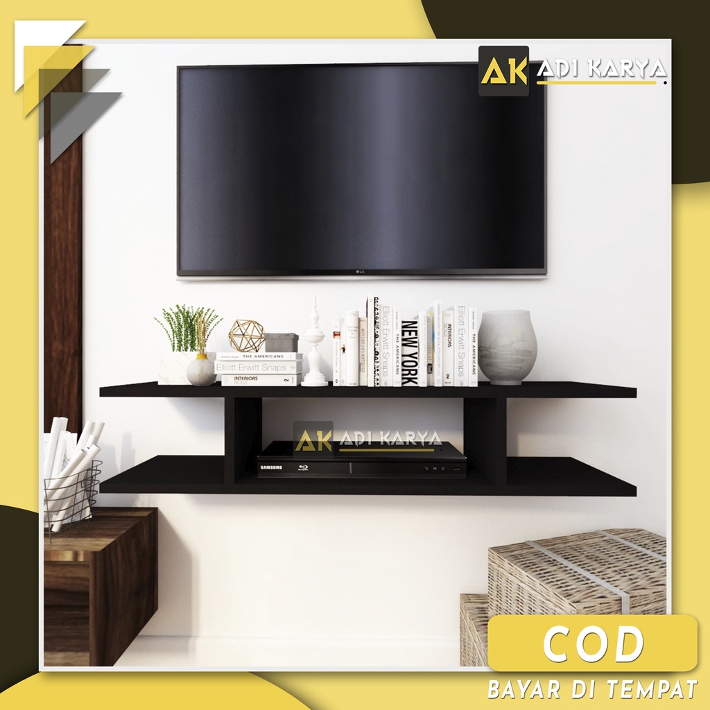 Rak Sepatu Dinding Minimalis Serbaguna Rak Hiasan Dinding Tempel Tembok Rak Ambalan Dekorasi Dinding