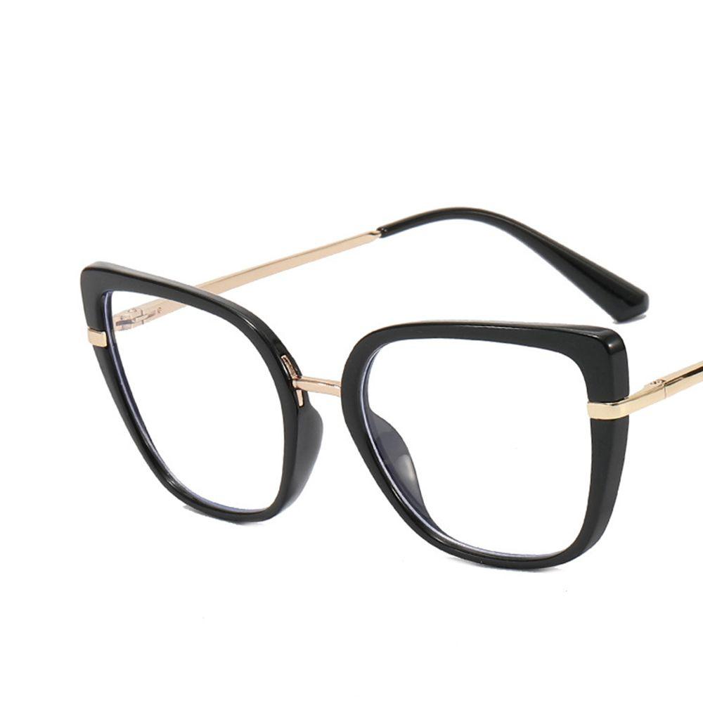 Lily Cat Eye Frame Eyeglasses Vintage Anti Blue Light Ultra Light Kacamata Baca