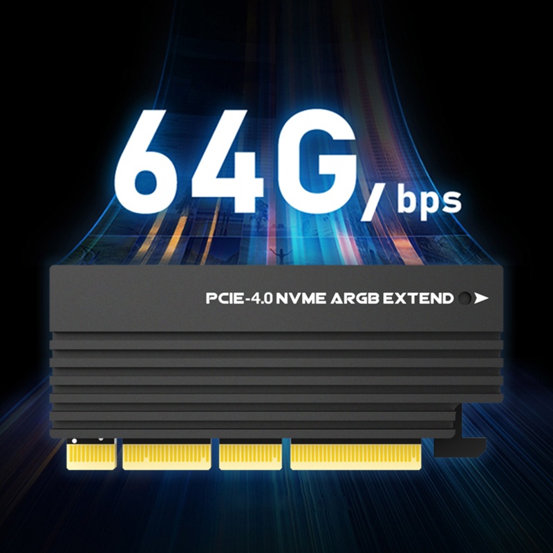 Btsg PCI Untuk Express 4.0 X4 Controller Internal Kartu Ekspanding PCI-E Ke Untuk M.2 NVME