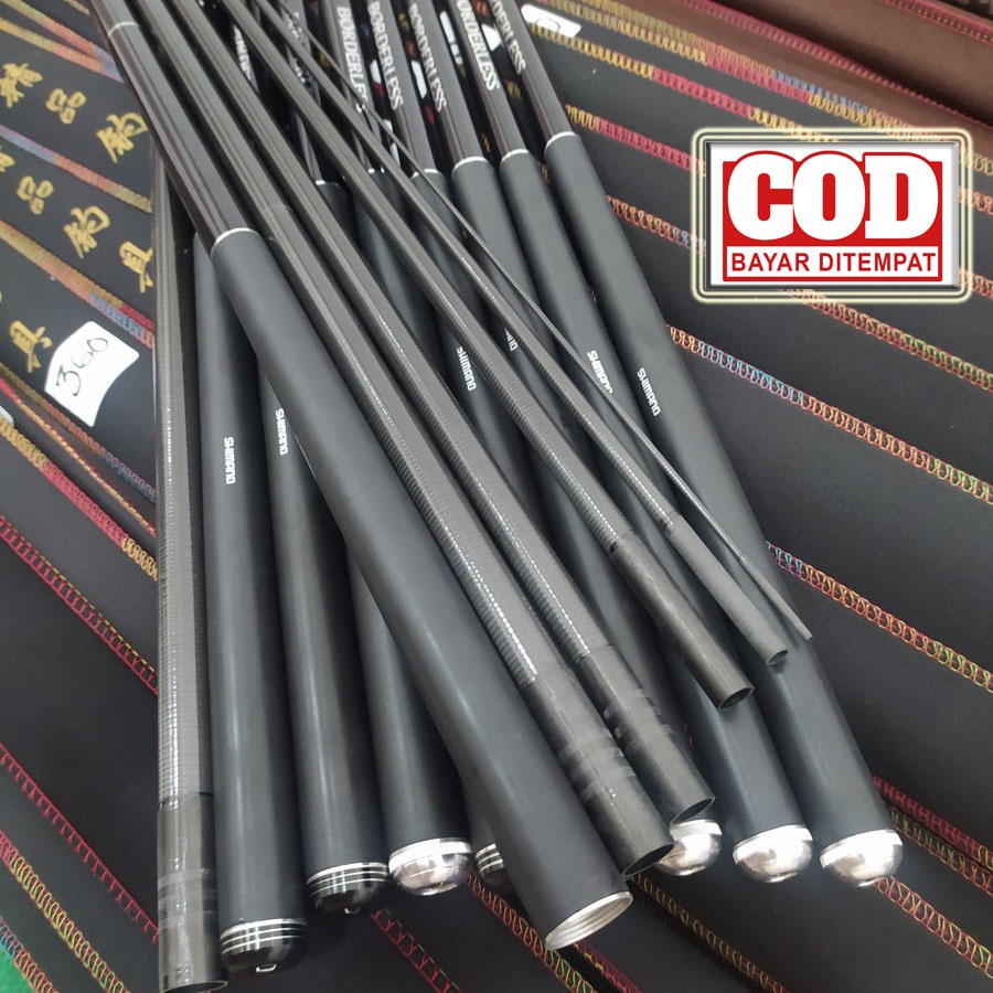 Tegek Pancing Simano 450 Borderless Ros Panjang Made Ini Japan Original