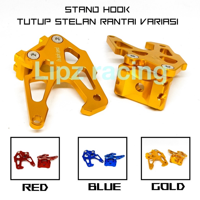 stelan rantai variasi stanhouk stand hook standhook stanhook satria Fu 150 sonic Vixion Cb/cbr dll